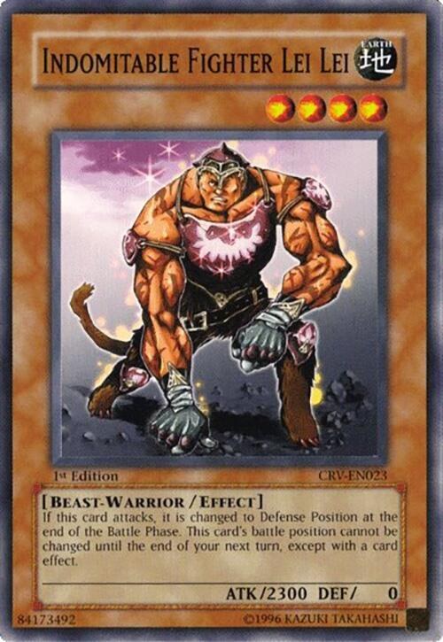 Indomitable Fighter Lei Lei - 1st Edition