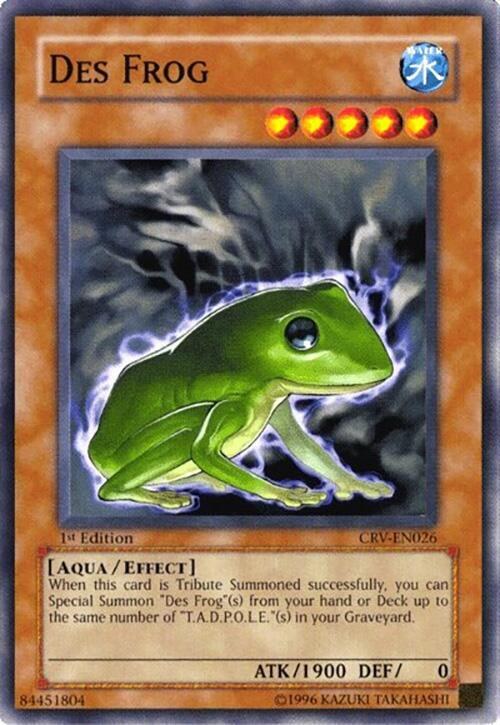 Des Frog - 1st Edition