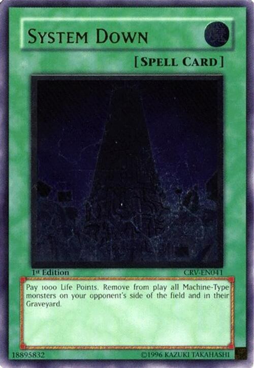 System Down - Utr First Edition