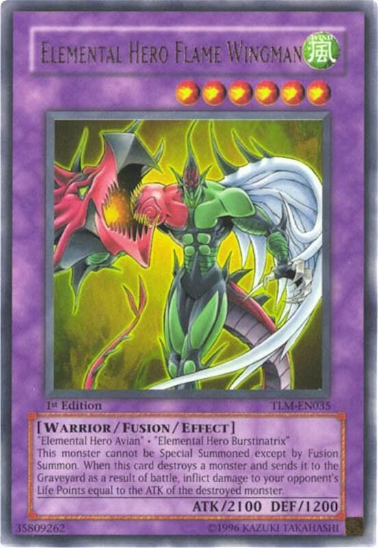 Elemental HERO Flame Wingman - Unlimited