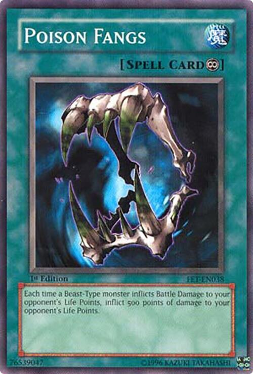 Poison Fangs - 1st Edition