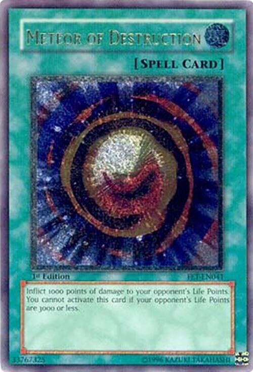 Meteor of Destruction - Utr First Edition