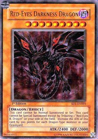 Red-Eyes Darkness Dragon - 1st Edition