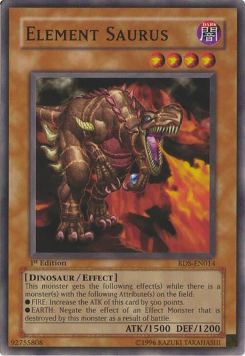 Element Saurus - 1st Edition