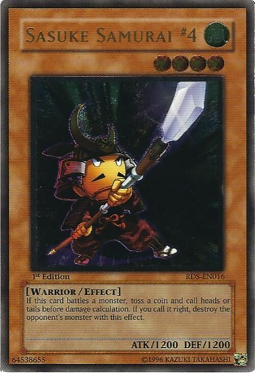 Sasuke Samurai #4 - Utr First Edition