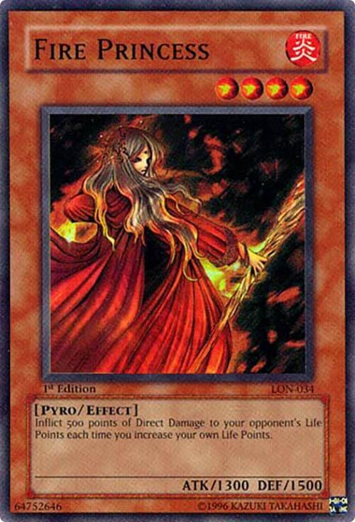 Fire Princess - 1st Edition