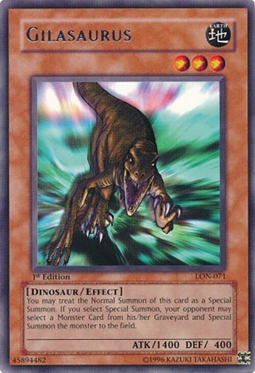 Gilasaurus - 1st Edition