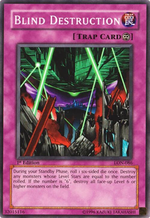 Blind Destruction - 1st Edition
