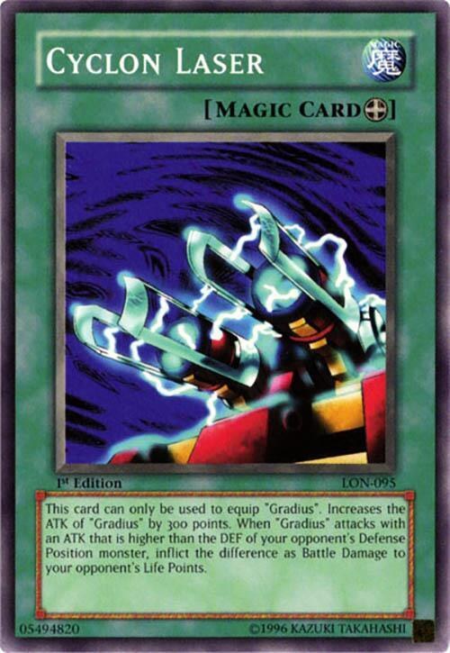 Cyclon Laser - 1st Edition