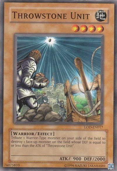 Throwstone Unit