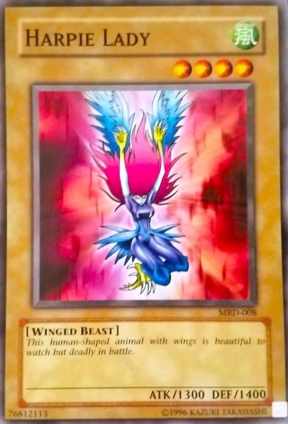 Harpie Lady - New Artwork