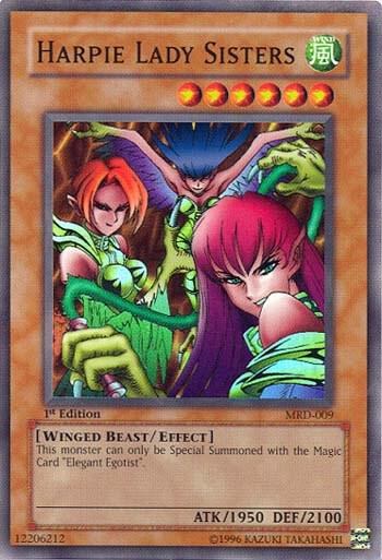 Harpie Lady Sisters - 1st Edition