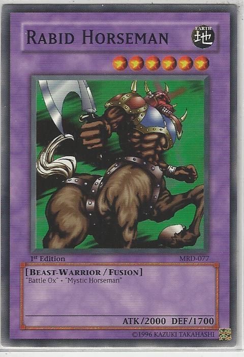 Rabid Horseman - 1st Edition