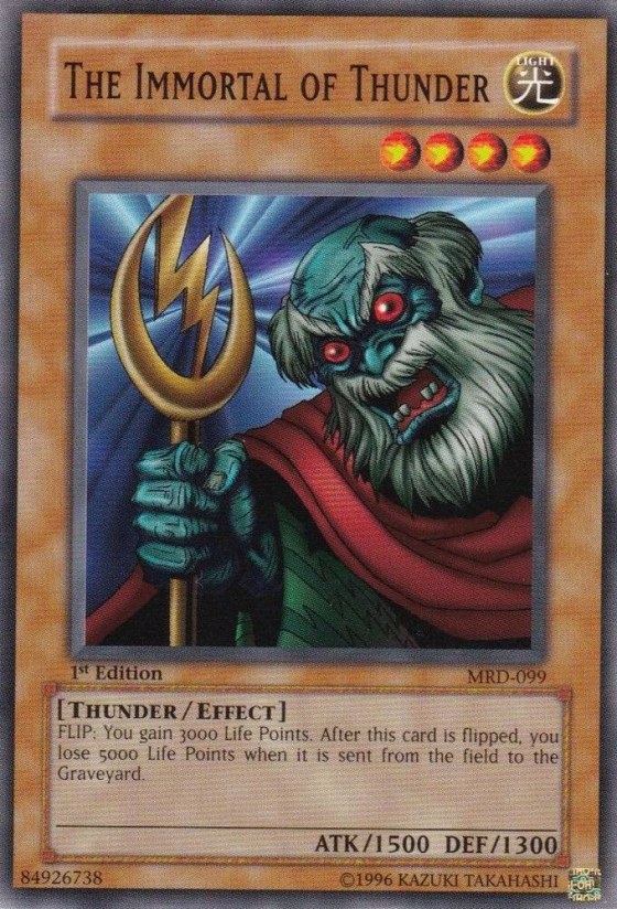 The Immortal of Thunder - 1st Edition