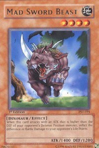 Mad Sword Beast - 1st Edition