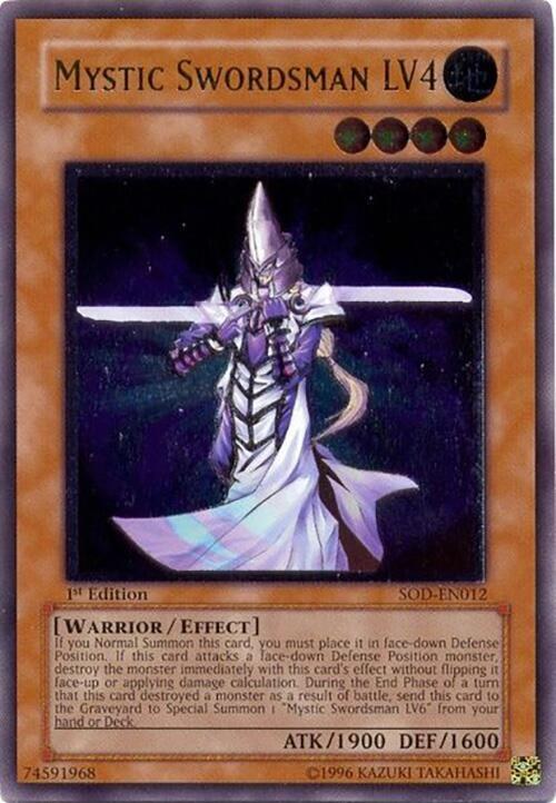 Mystic Swordsman LV4 - Utr First Edition
