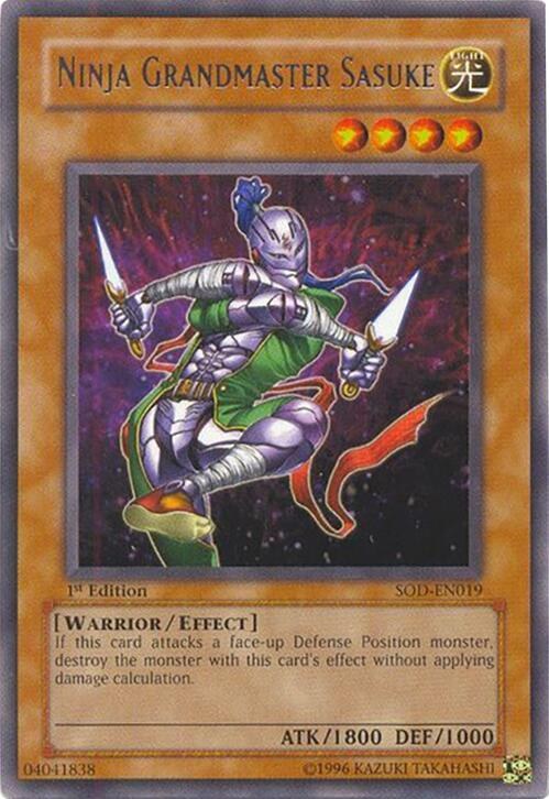Ninja Grandmaster Sasuke - 1st Edition