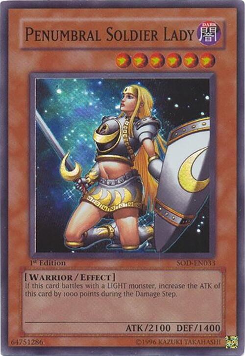 Penumbral Soldier Lady - 1st Edition