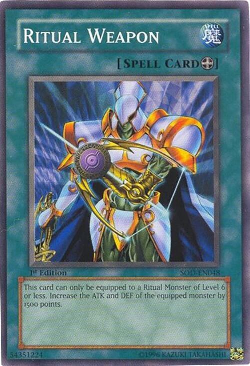 Ritual Weapon - 1st Edition