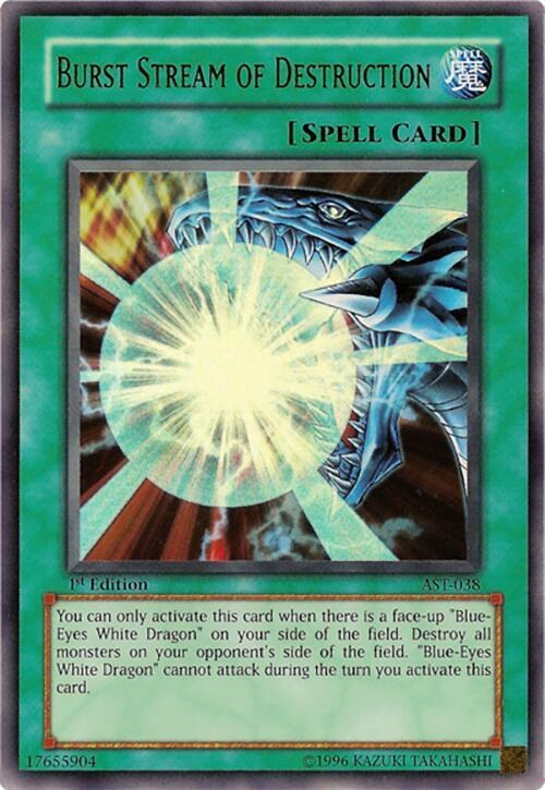 Burst Stream of Destruction - 1st Edition