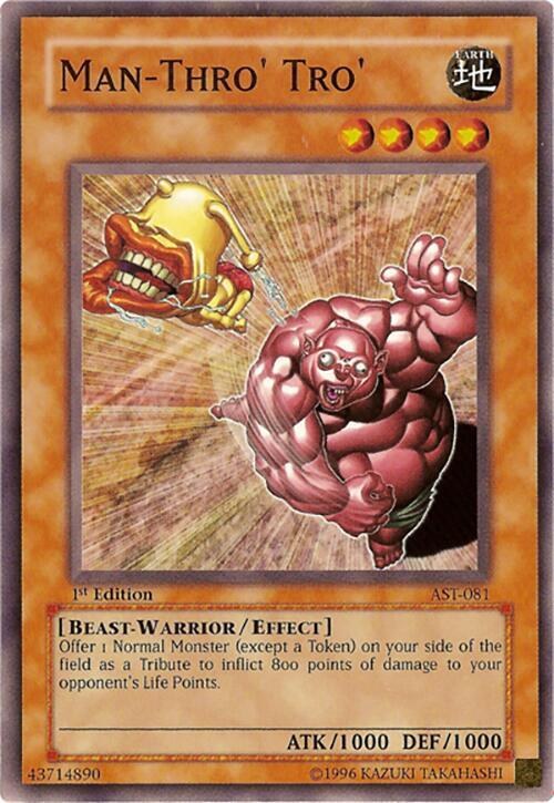 Man-Thro' Tro' - Unlimited