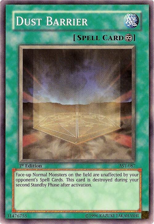 Dust Barrier - 1st Edition