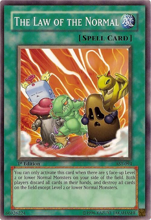 The Law of the Normal - Unlimited