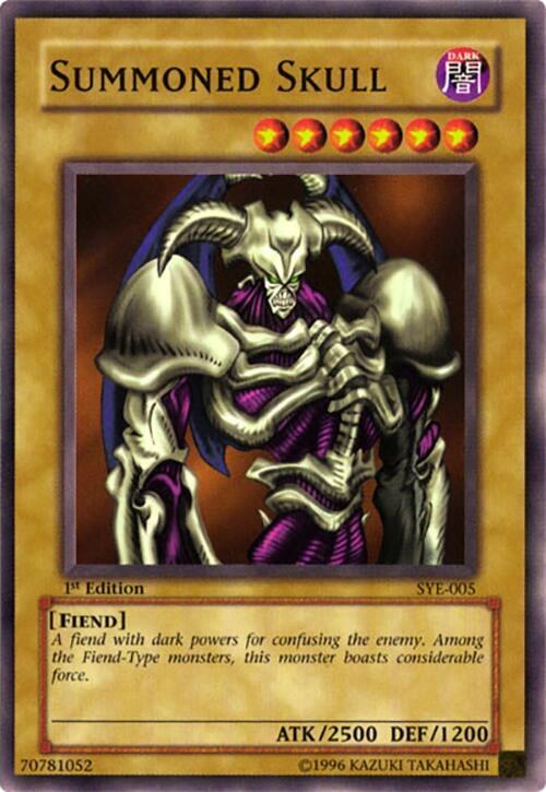 Summoned Skull - 1st Edition