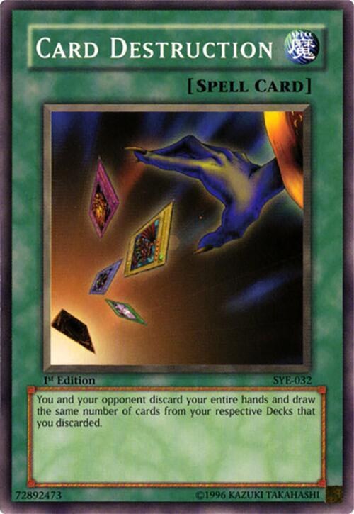 Card Destruction - 1st Edition