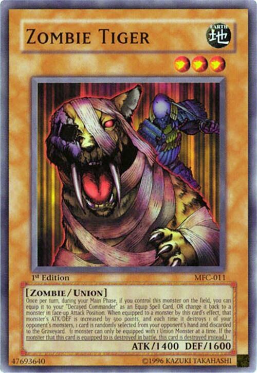 Zombie Tiger - 1st Edition