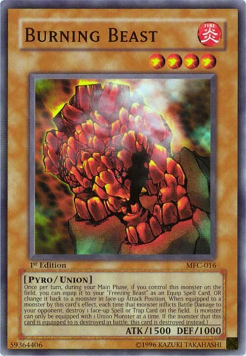 Burning Beast - 1st Edition