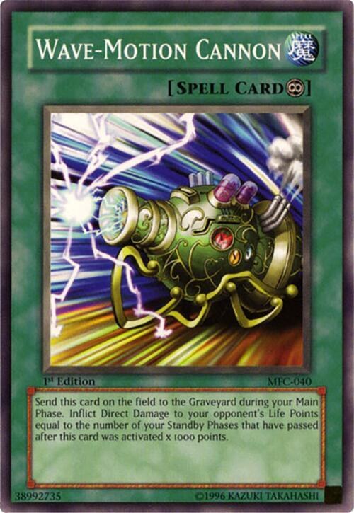 Wave-Motion Cannon - 1st Edition