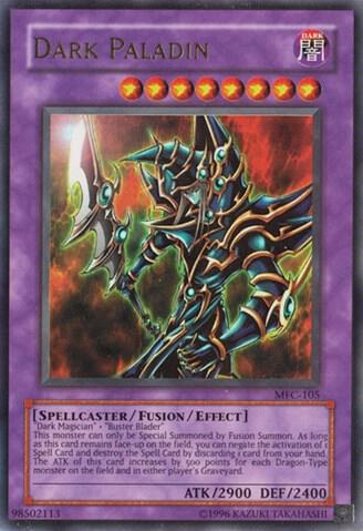 Dark Paladin - Reprint Artwork First Edition