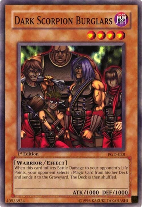 Dark Scorpion Burglars - 1st Edition