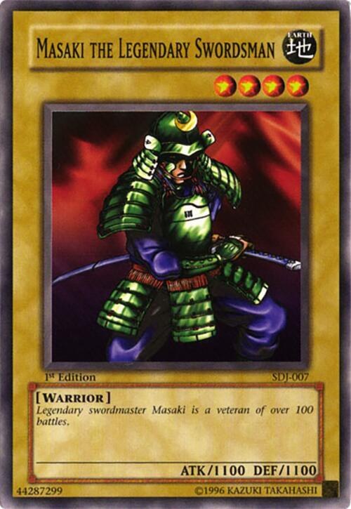 Masaki the Legendary Swordsman - 1st Edition