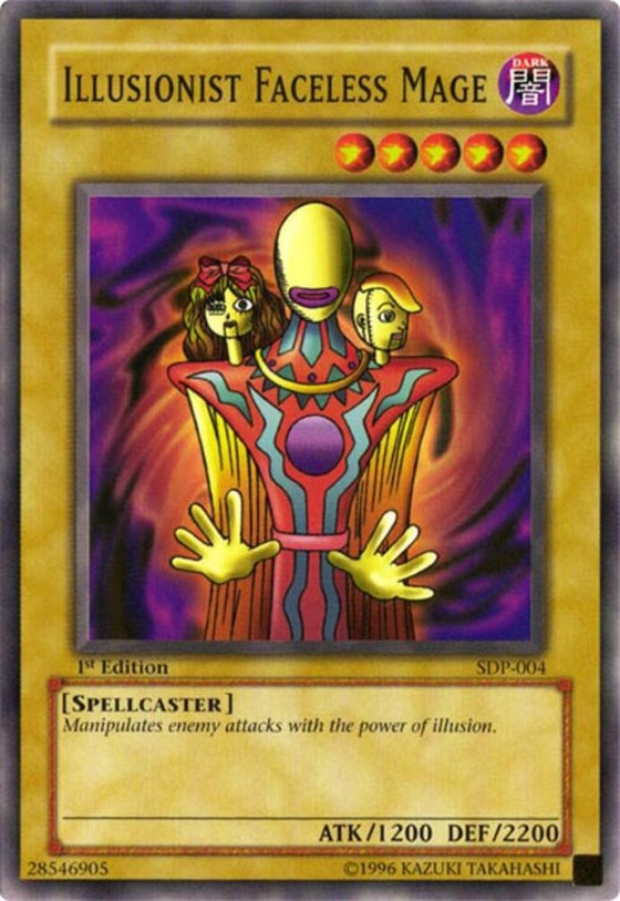 Illusionist Faceless Mage - 1st Edition