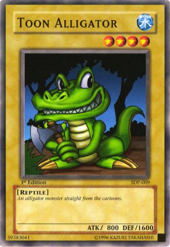 Toon Alligator - 1st Edition