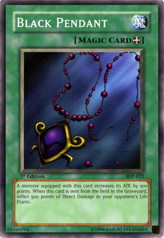 Black Pendant - 1st Edition