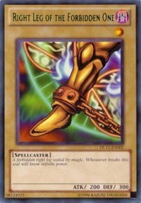 Right Leg of the Forbidden One - Blue