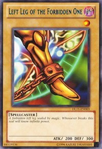 Left Leg of the Forbidden One - Blue