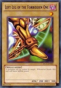 Left Leg of the Forbidden One - Purple