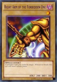 Right Arm of the Forbidden One - Purple