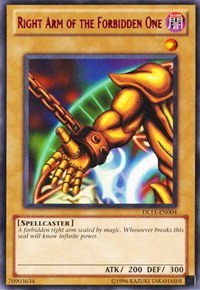 Right Arm of the Forbidden One - Red