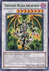 Thought Ruler Archfiend - Red