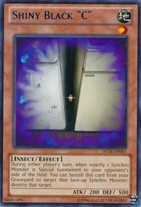 Shiny Black "C" - Blue