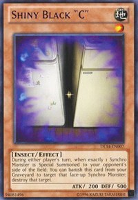 Shiny Black "C" - Purple