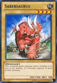 Sabersaurus - Blue
