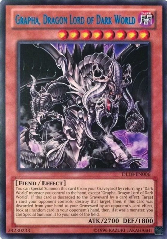 Grapha, Dragon Lord of Dark World - Blue