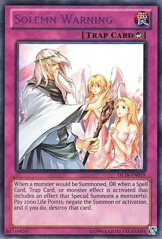 Solemn Warning - Purple
