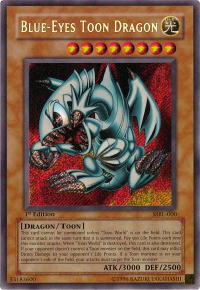 Blue-Eyes Toon Dragon - 1st Edition